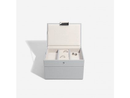 104216 sperkovnice stackers pebble grey mini seda