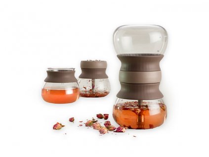Skleněná čajová konvice s infuzorem Lékué Tea Infuser 500 ml