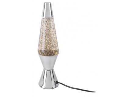 Stolní lampa Leitmotiv Glitter | Stříbrný detail