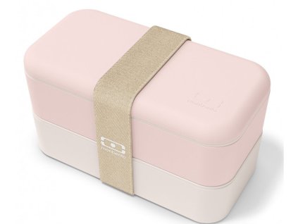 Svačinový box MonBento Original Natural Pink | růžová