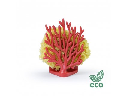 Držák houbiček QUALY Coral | Červená