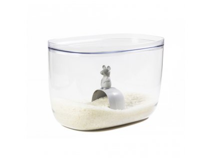Zásobník na rýži s lopatkou Lucky Mouse Container