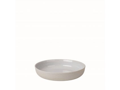 Miska na polévku Blomus Sablo 18,5 cm  | šedobéžová