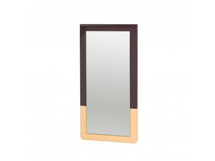 Zrcadlo Broste Tenna 26x52 cm | hnědé přírodní