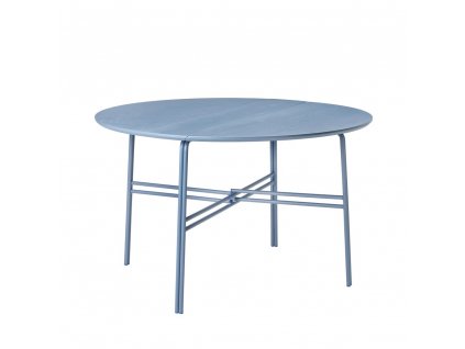 Skládací stolek Broste Oda Ø 120 cm | modrý
