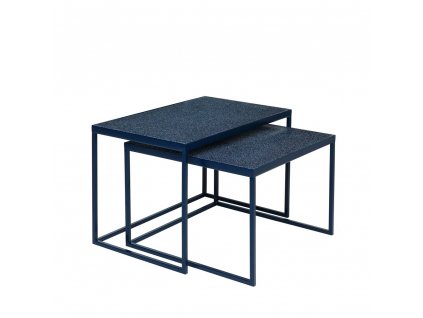 Konferenční stolky Broste Tilde 2 ks | modré