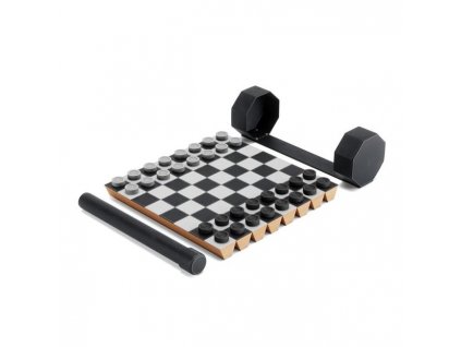 Skladací šachy Umbra Rolz Chess/Checkers