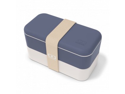 Svačinový box MonBento Original Blue Natural | fialová