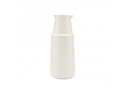 13333 kameninovy dzbanek doctor pion grey white seda bila