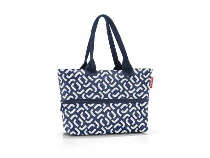 Chytrá taška / kabelka přes rameno Reisenthel Shopper e1 | signature navy