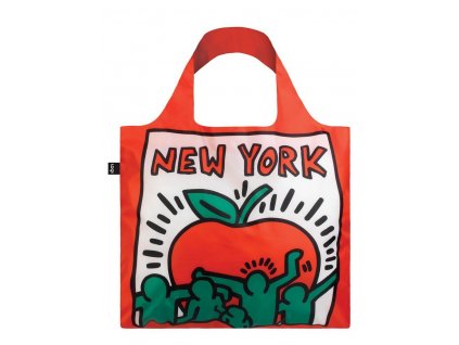 Skládací nákupní taška LOQI KEITH HARING New York