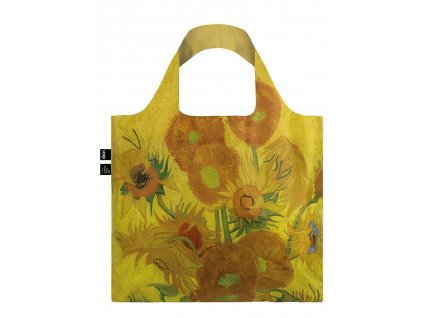 Skládací nákupní taška LOQI VINCENT VAN GOGH Sunflowers