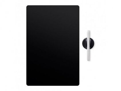 Magnetická popisovatelná tabule na lednici BALVI Noir 26791 | černá