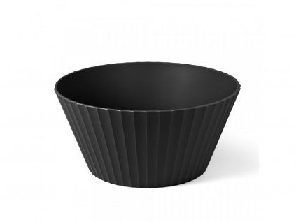 Mísa Blim Plus Nettuno L CI50-010 Carbon Black, 25 cm | černá