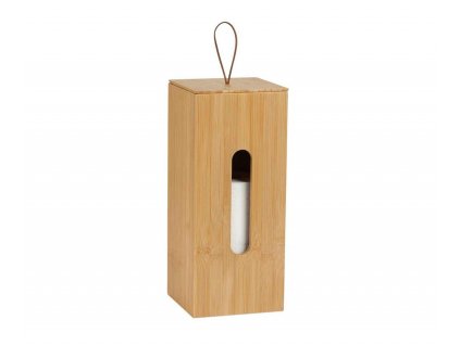 Bambusový úložný box na toaletní papír Andrea House Roll Holder | béžový, přírodní