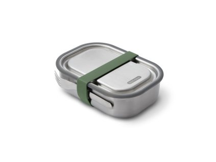 38889 lunchbox black blum stainless steel bam ss l010 1l olive