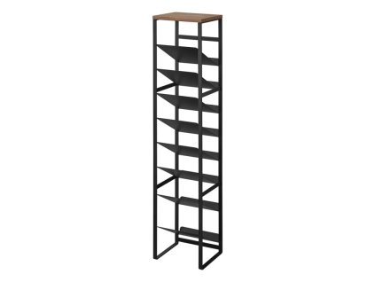 38478 8 patrovy stojan na lahve yamazaki tower 1492 cerny