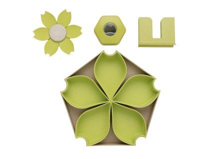 147954 eko servirovaci set zelena