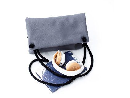 Designová kabelka Indigo Classic, šedá | 4 L