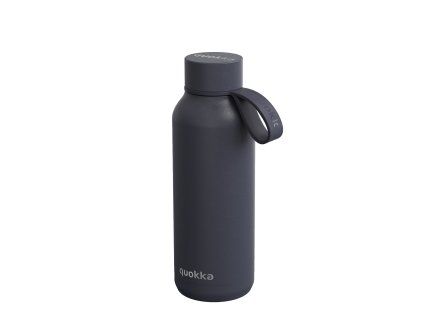 148188 quokka botella termo acero inoxidable solid con colgador slate 510 ml