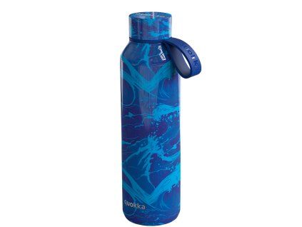 148365 quokka botella termo acero inoxidable solid con colgador waves 630 ml