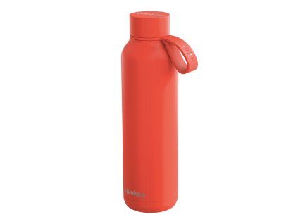148914 quokka botella termo acero inoxidable solid con colgador orange 630 ml