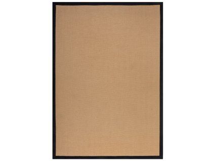 Kusový koberec Herringbone Border Kira Black