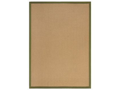 Kusový koberec Herringbone Border Kira Green