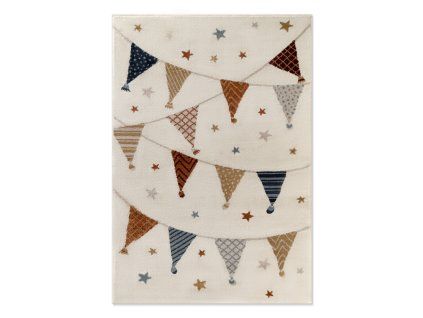 Dětský koberec Adventures 106211 Cream Multicolor