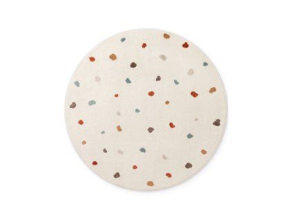Dětský koberec Adventures 106210 Cream Multicolor kruh
