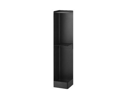 WC organizér s kolečky Tower 1490, černý