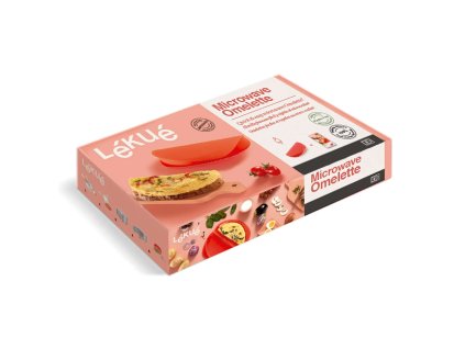 17082 silikonova forma na pripravu omelety lekue cervena