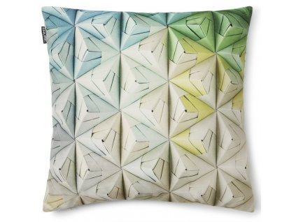 27450 1 povlak na dekoracni polstar snurk geogami 50x50 cm zeleno modry