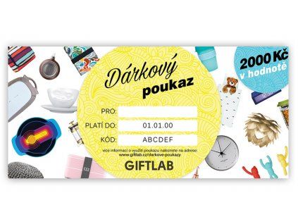 30444 elektronicky darkovy poukaz v hodnote 2000 kc