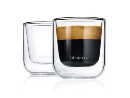 Termo sklenička Blomus Nero espresso 2 ks