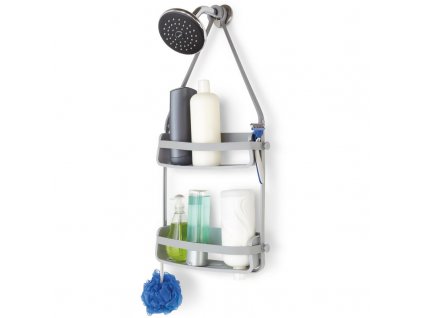 65495 4 policka do sprchy umbra flex shower caddy seda