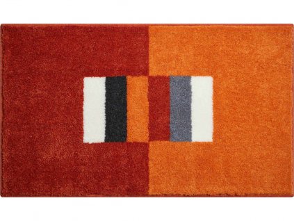 Koupelnová předložka Grund Capricio | oranžová