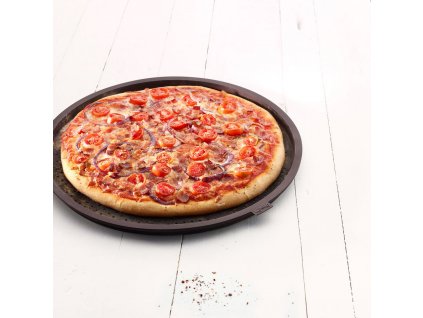 Kulatý silikonový pečicí plát na pizzu Lékué Round Pizza Mat 36 cm
