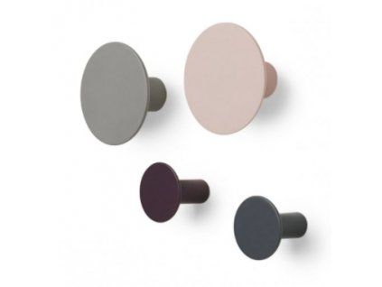 71231 hacky na zed blomus ponto set 4ks mix barev