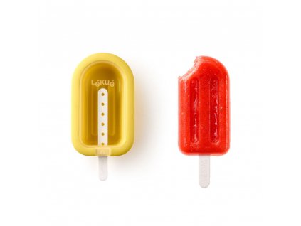 Silikonová forma na nanuky, zmrzlinu Lékué Stackable Popsicle Yellow | velké