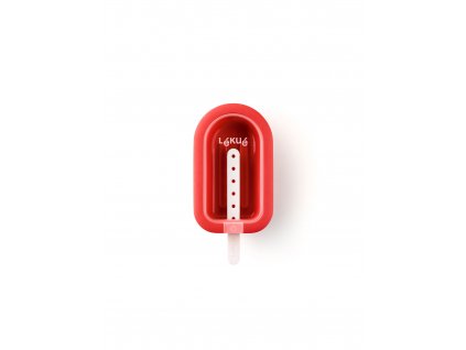 Silikonová forma na nanuky, zmrzlinu Lékué Stackable Mini Popsicle Red | malé