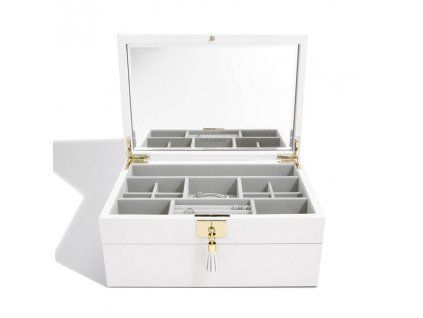 73988 10 sperkovnice stackers orchid white leather bila