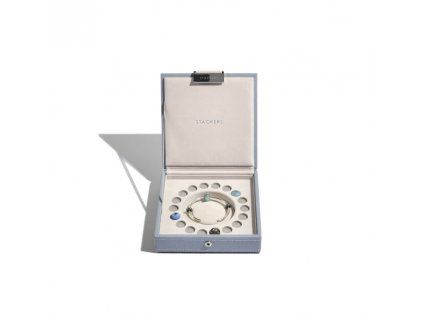 74036 4 sperkovnice stackers dusky blue charm box modroseda