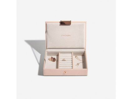 75266 sperkovnice stackers blush mini lid ruzova