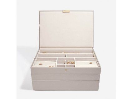 75368 sperkovnice 3 v 1 stackers taupe supersize set bezova