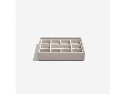 75413 3 sperkovnice stackers taupe charm box bezova
