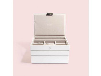 75425 6 sperkovnice 3 v 1 stackers white classic set bila