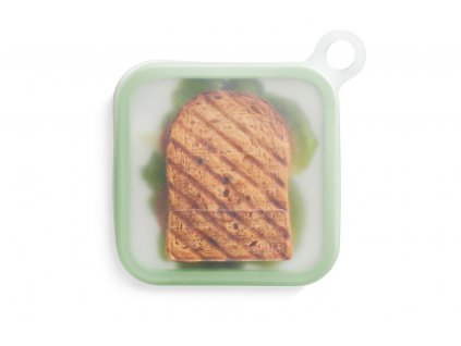 Silikonový obal na sandwich Lékué Reusable Sandwich case | zelený