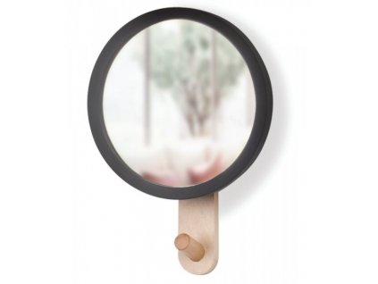 Zrcadlo s háčkem Umbra Hub Mirror Hook