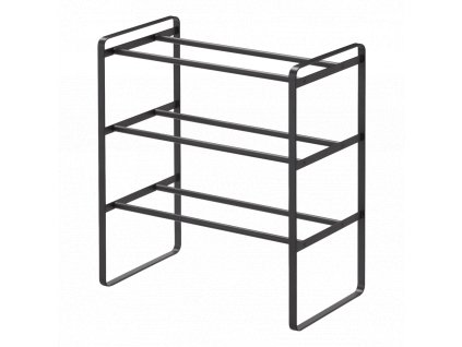 Nastavitelná police na boty YAMAZAKI Frame 7556 Shoe Rack 3 | černá